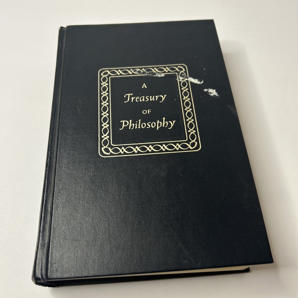 A Treasury of Philosophy Ed. by Dagobert Runes Grolier 1955  Book 2